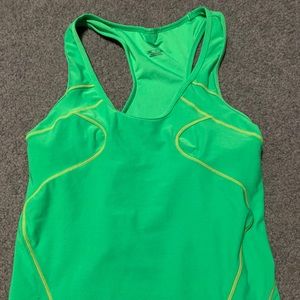 Green Nike Dri-Fit shirt